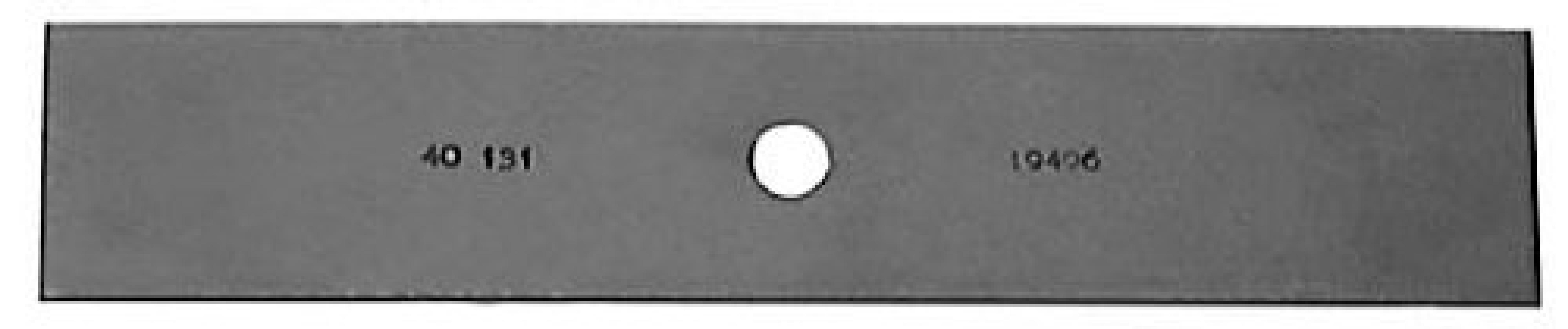 EDGER BLADE, 10IN X 1/2IN part# 40-131 by Oregon - Click Image to Close